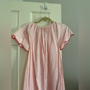 Light coral Flutter Sleeve Women’s Dress